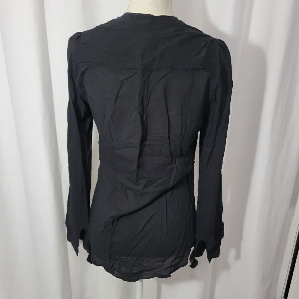Odille black blouse - Picture 11 of 13